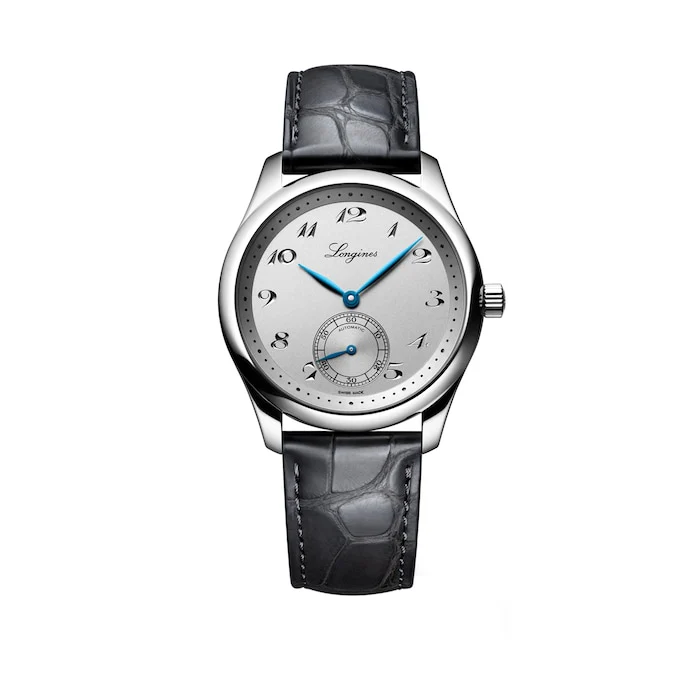 Longines Elegance Automatic 42mm Men’s Watch with Silver Material Dial, Stainless Steel Case, 30m Water Resistant / L28434732