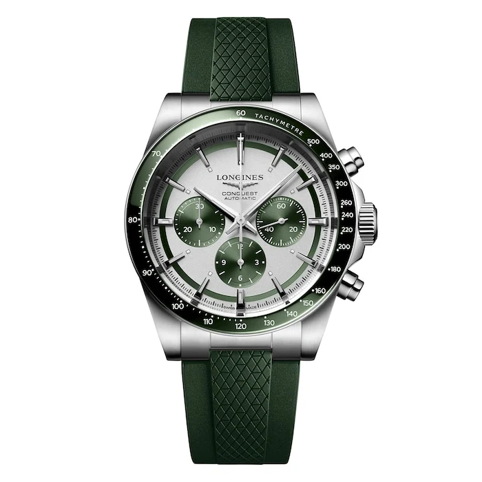 Longines Heritage Automatic 42mm Men’s Watch with Silver Material Dial, Stainless Steel Case, 100m Water Resistant / L38354029