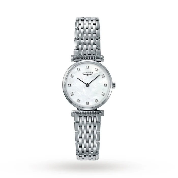 Longines La Grande Classique 24mm Diamond Dot Quartz Ladies Watch Luxury Watch Swiss Made L42094876