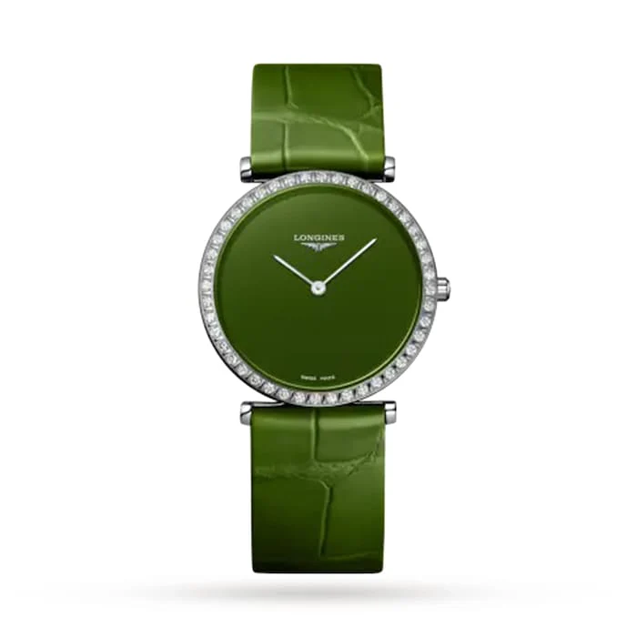 Longines La Grande Classique 29mm Ladies Watch Green Luxury Watch Swiss Made High Precision Movement L45230602