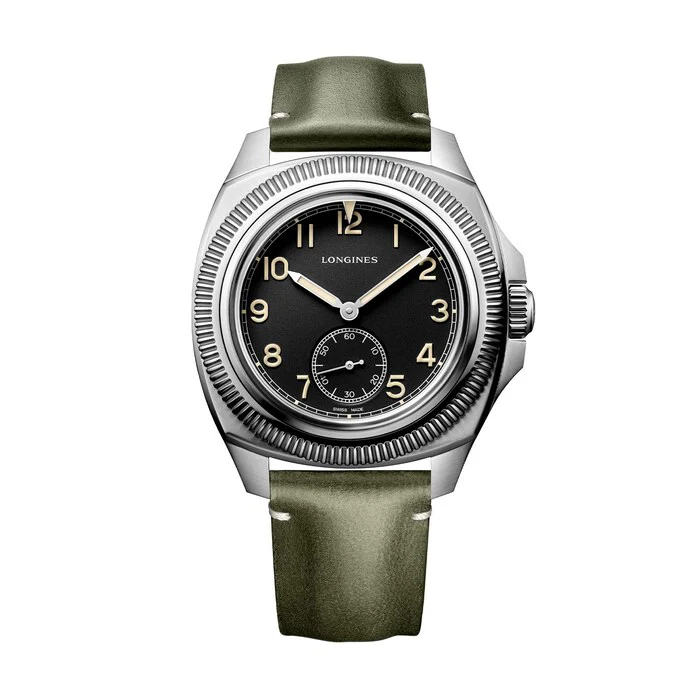 Longines Majetek Black and Green Automatic 43mm Mens Luxury Watch L28384532