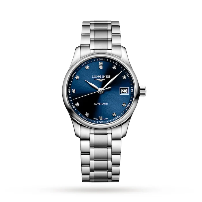Longines Master Collection 34mm Ladies Watch Blue Luxury Watch Swiss Made High Precision Movement L23574976