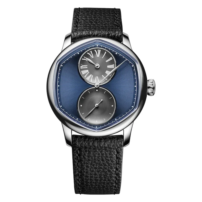 Louis Erard Le Régulateur x Cédric Johner Limited Edition 39mm Unisex Watch Blue 85249AA01.BVA150