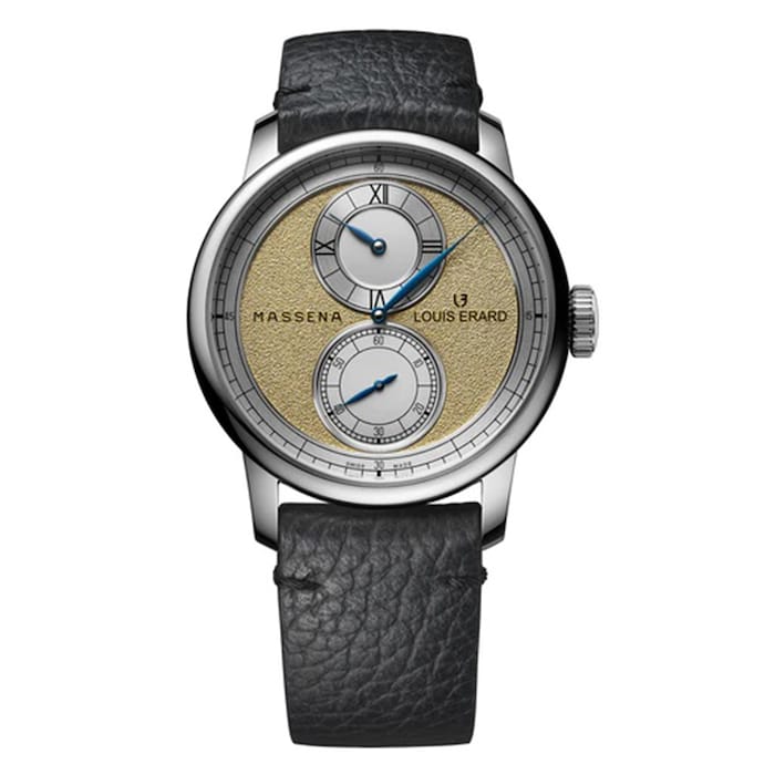 Louis Erard Le Régulateur x Massena Lab Limited Edition 42mm Unisex Watch Gold Luxury Watch 85237AA75.BVA103