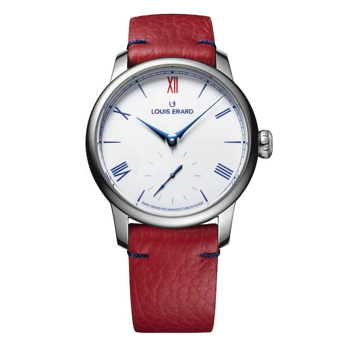 Louis Erard MÃ©tiers d'art Ã‰mail Grand Feu II Limited Edition 39mm Unisex Watch White  34238AA54.BVA95