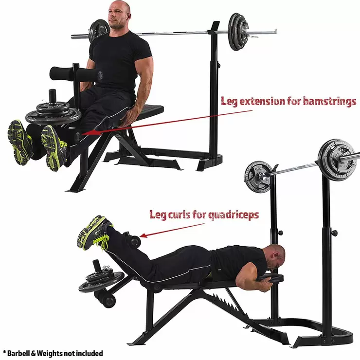 Marcy BE3000 Eclipse Weight Bench & Squat Rack - Image 5