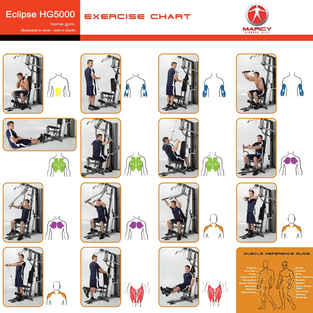 Marcy Eclipse HG5000 Deluxe Home Gym - Image 8