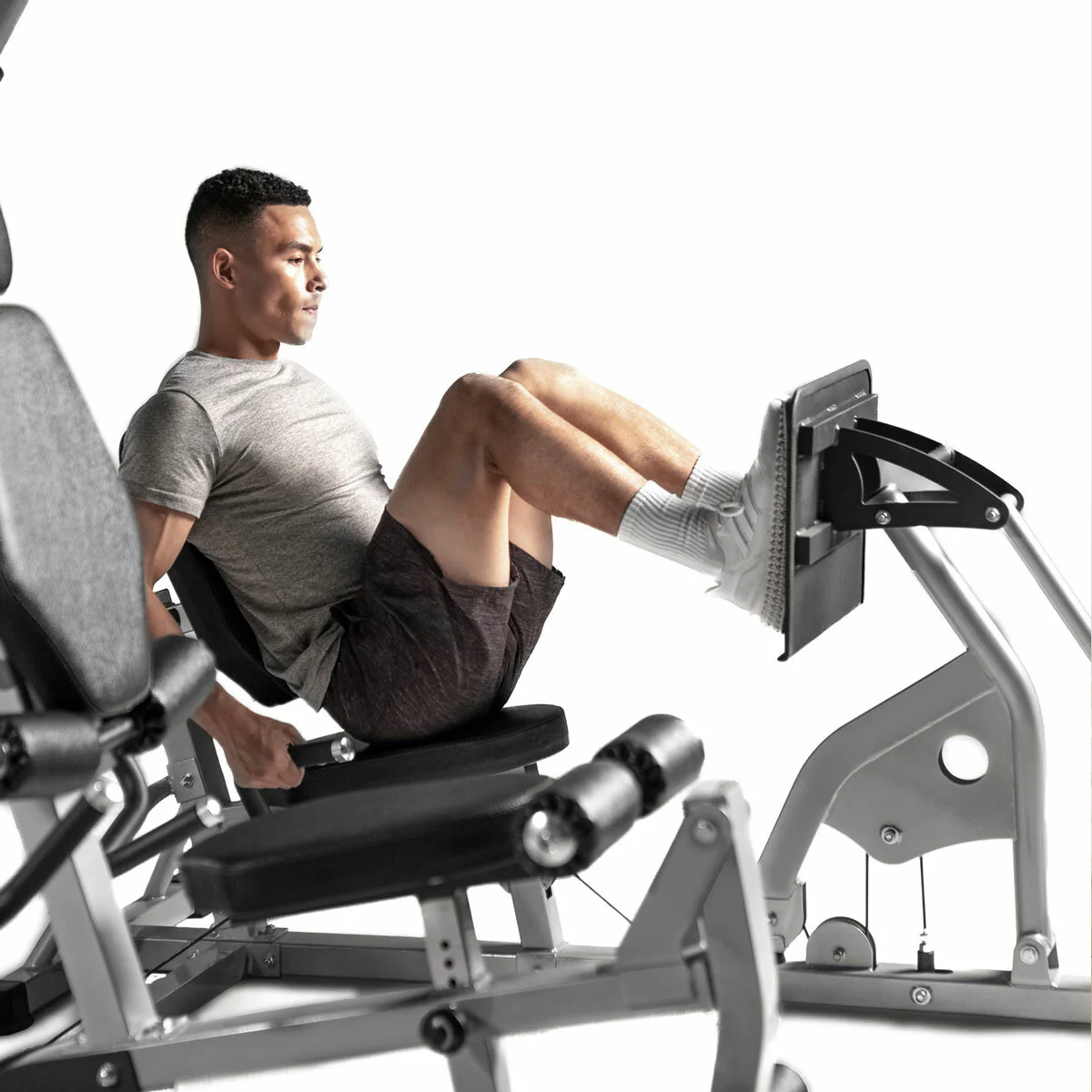 Marcy MWM-8307LP 68kg Stack Deluxe Gym with Leg Press - Image 4