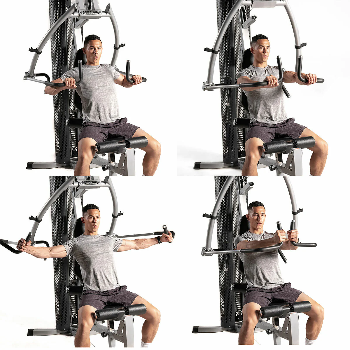 Marcy MWM-8307LP 68kg Stack Deluxe Gym with Leg Press - Image 5