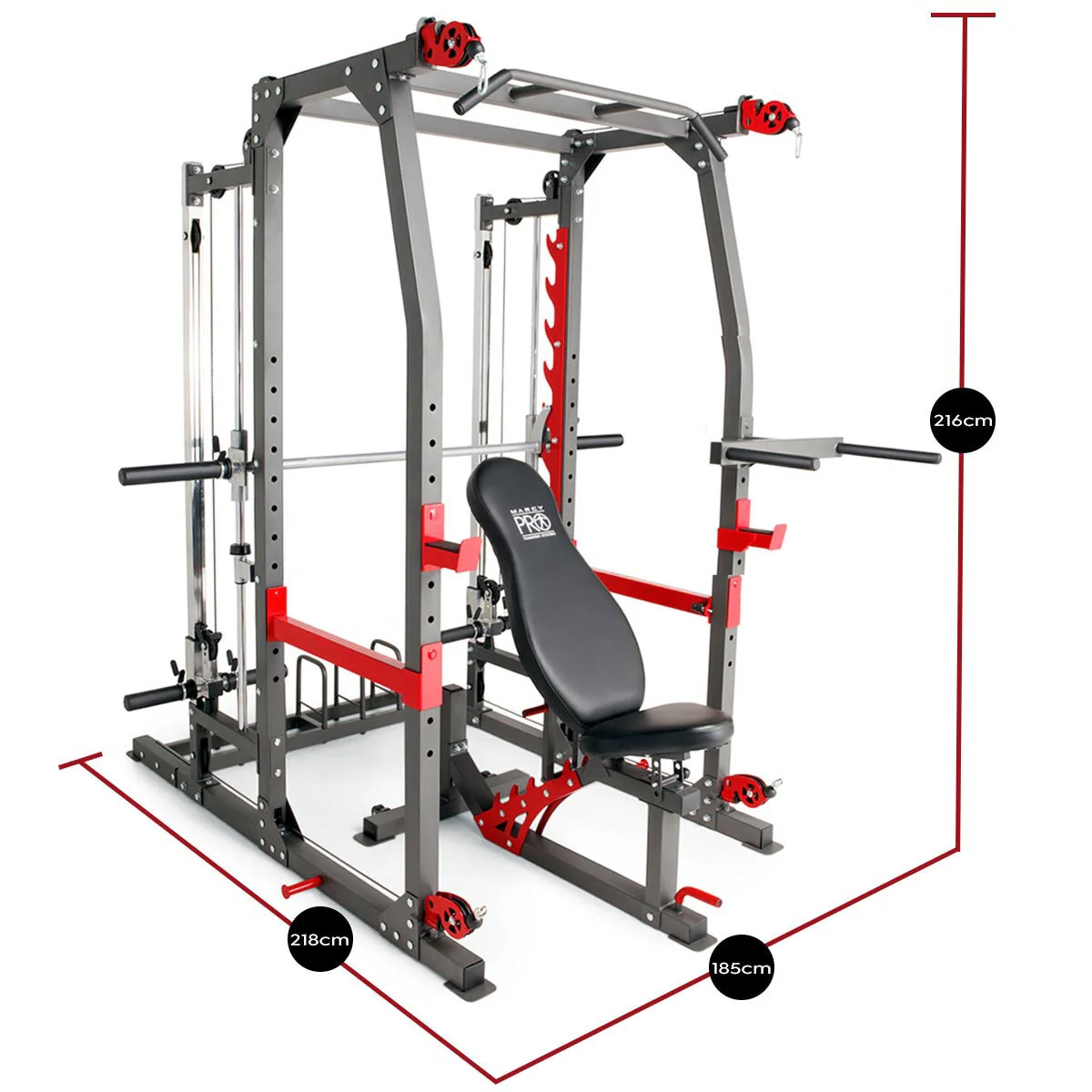 Marcy SM-4903 Smith Machine and Bench - Image 7
