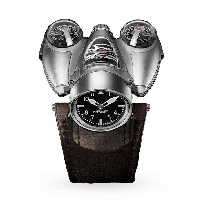 MB&F Manual Wind 23mm Men’s Watch with Black Material Dial, Titanium Case, 30m Water Resistant / 90.TL.AB