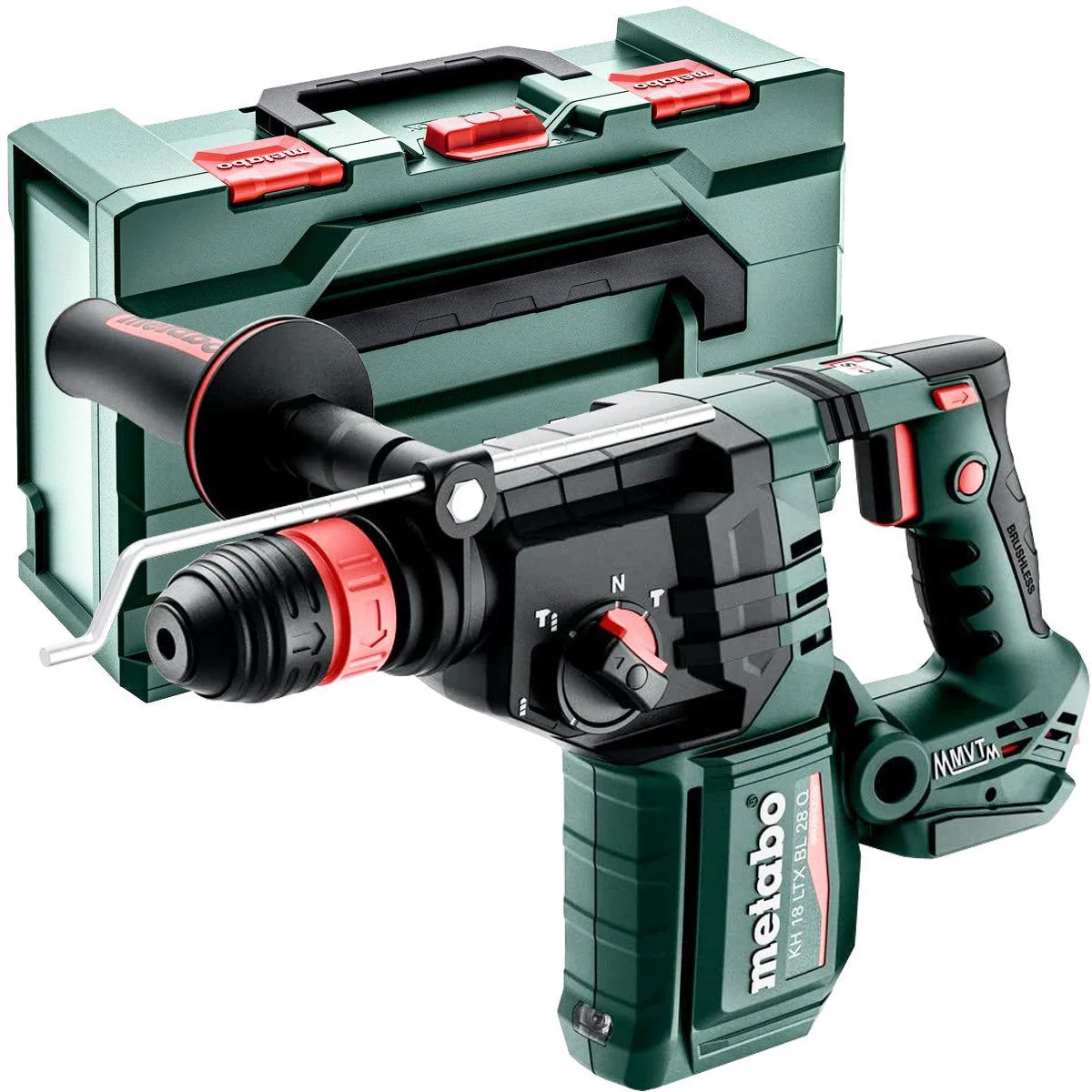 Metabo KH 18 LTX BL 28 Q 18V Brushless SDS+ Combination Hammer Drill Body Only in Metabox 601715840