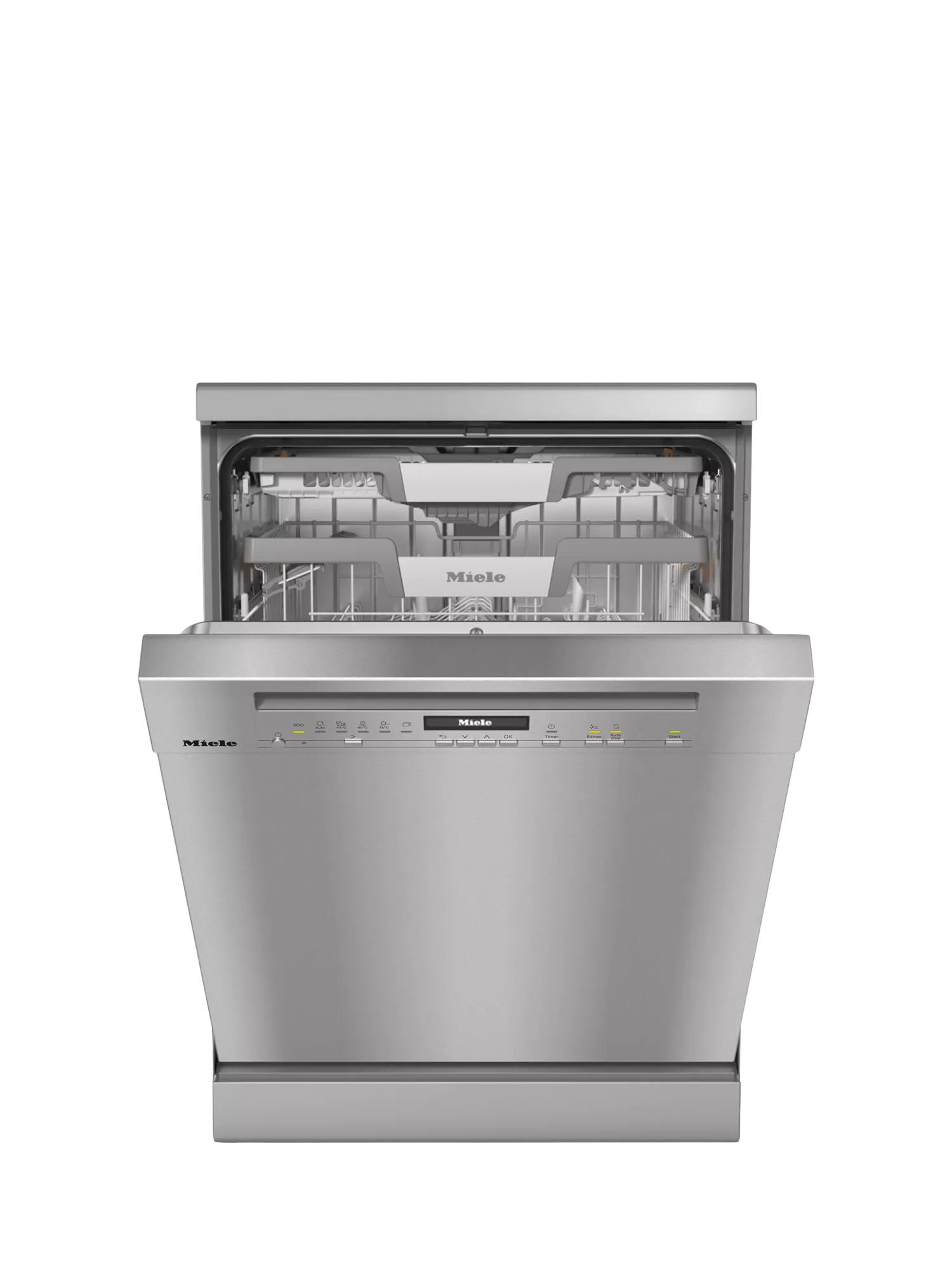 Miele G7040 SC Freestanding Dishwasher, Cleansteel