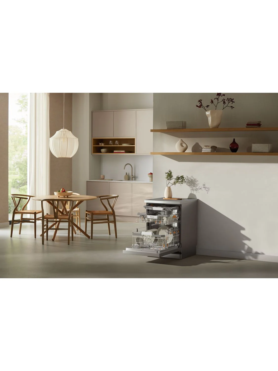 Miele G7600 SC Freestanding Dishwasher, Clean Steel - Image 8