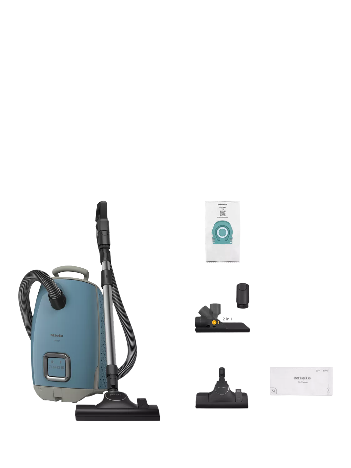 Miele Guard L1 Cylinder Vacuum Cleaner, Nordic Blue - Image 4