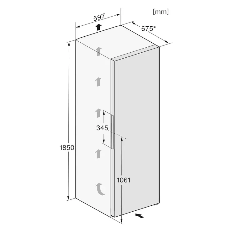 Miele KS4383ED Freestanding Tall Fridge, E Rated in White - Image 7