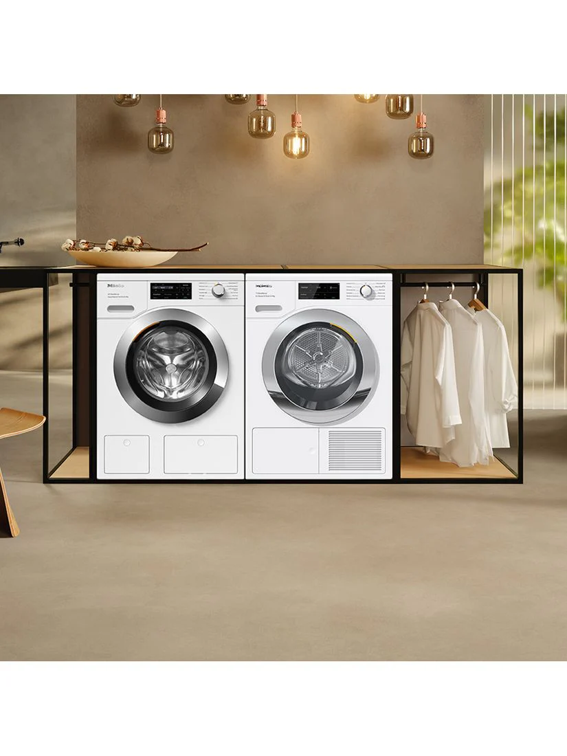 Miele WEI865 Freestanding Washing Machine, 9kg Load, 1600rpm Spin, White - Image 11