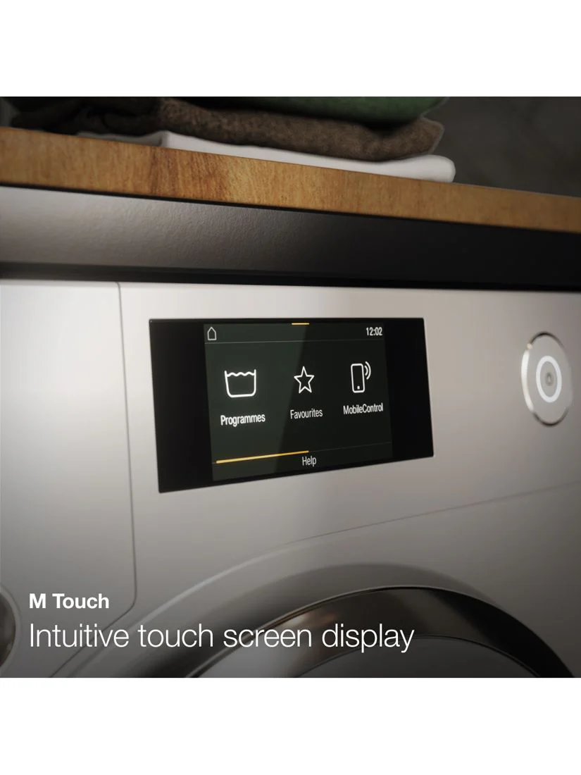 Miele WER865WPS Freestanding Washing Machine, 9kg Load, 1600rpm Spin, White - Image 6