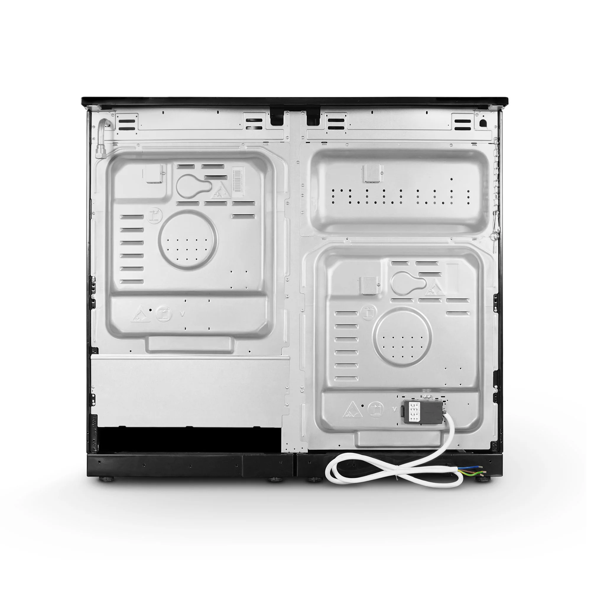 Montpellier MDFRC100K Dual Fuel Range Cooker in Black or Cream - Image 4