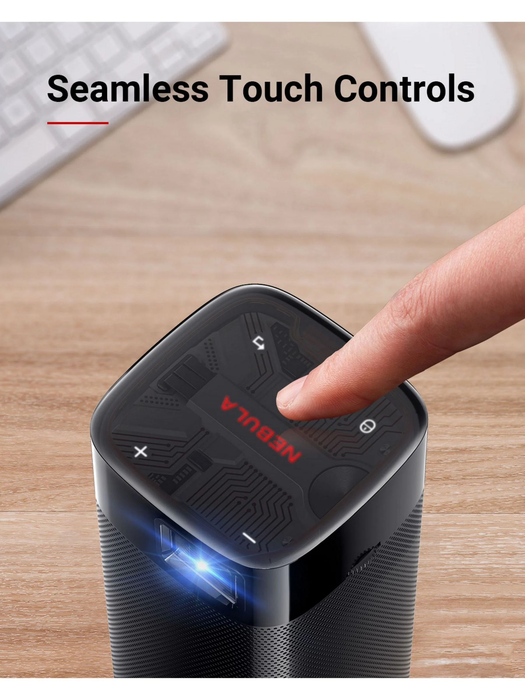 Nebula Apollo Smart Portable Projector, 200 Lumens - Image 4