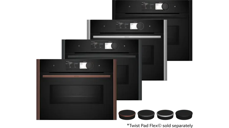 Neff N 90 C29MY7MY0, Built-In Compact Oven with Microwave Function