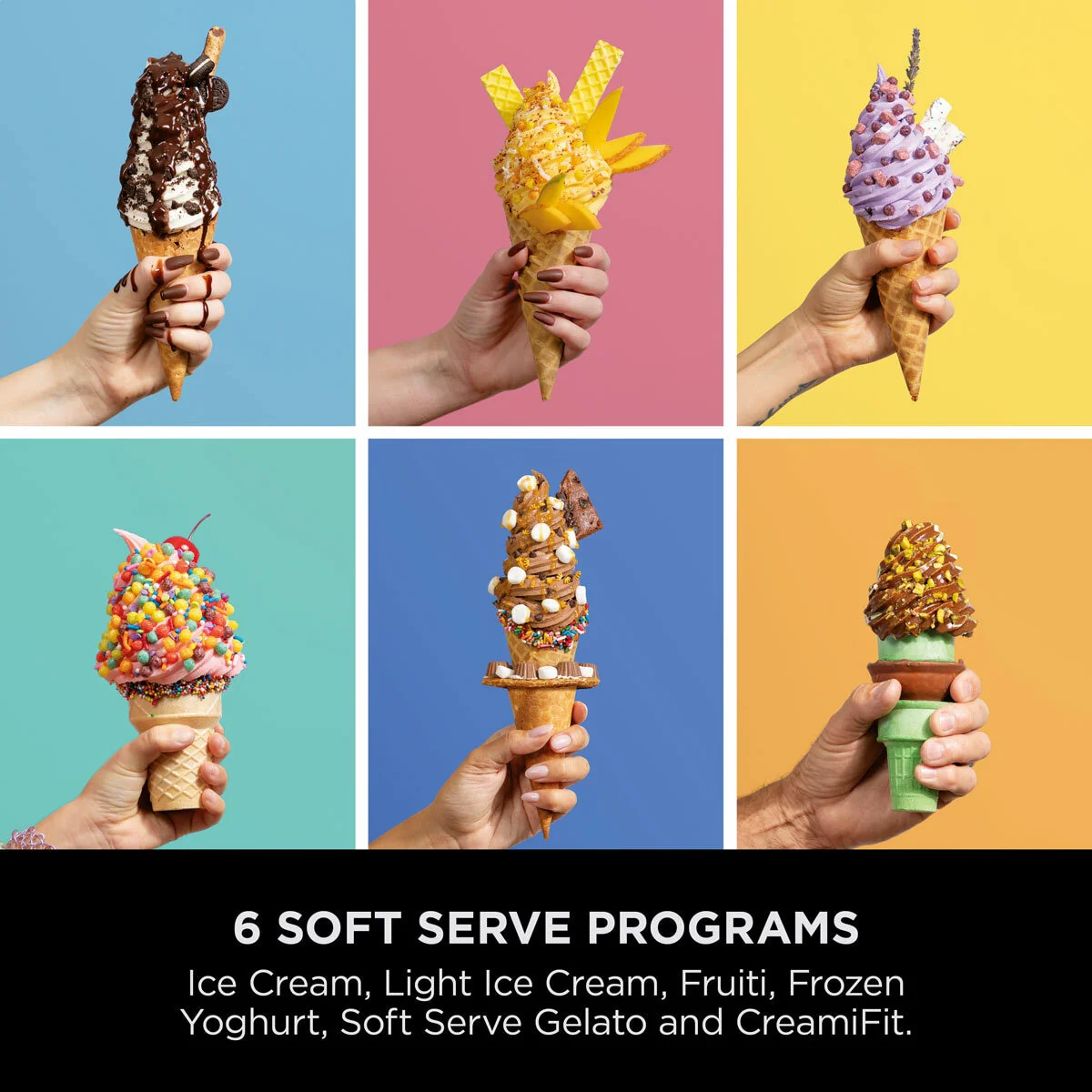 Ninja Swirl by Creami 13-in-1 Soft Serve & Ice Cream Maker, NC701UK - Image 4