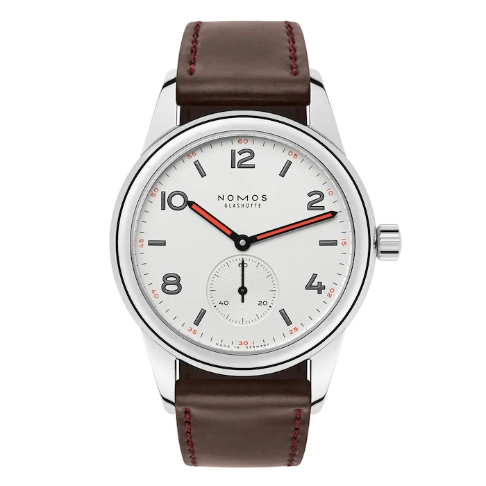 NOMOS Glashutte Club 36mm Unisex Watch Luxury Watch Swiss Made High Precision Movement Sapphire Crystal 703.1
