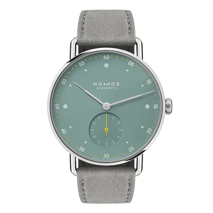 NOMOS Glashutte Metro 33 Sage Ladies Watch Luxury Watch Swiss Made High Precision Movement 1124.SB