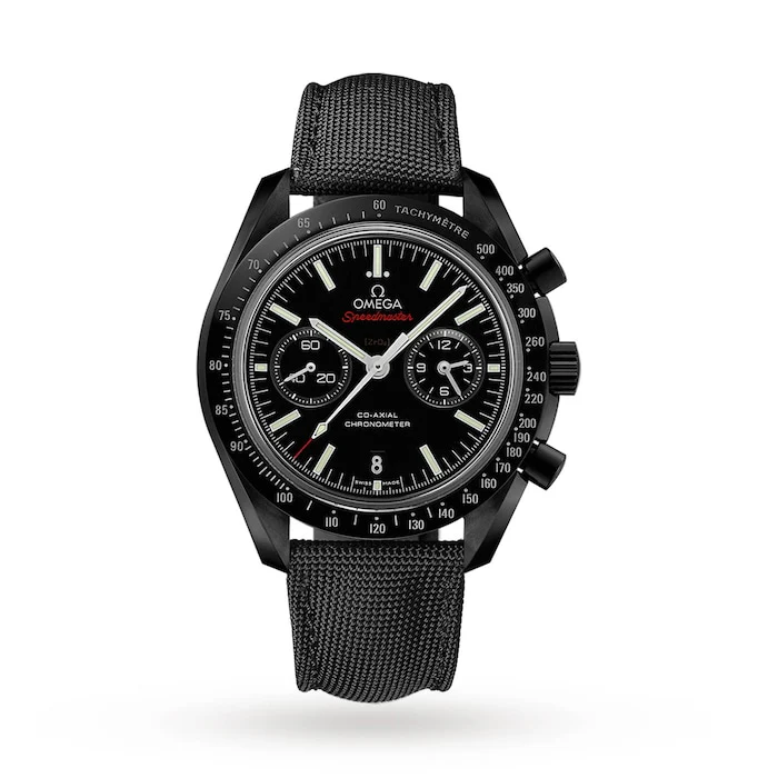 Omega Automatic 25mm Men’s Watch with Black Material Dial, Ceramic Case, 50m Water Resistant / O31192445101007