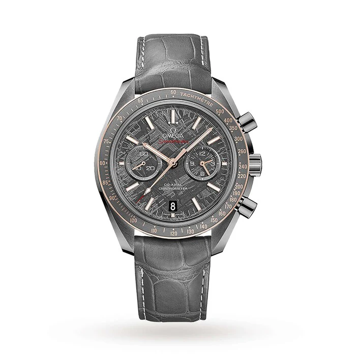 Omega Automatic 25mm Men’s Watch with Grey Material Dial, Ceramic Case, 50m Water Resistant / O31163445199001