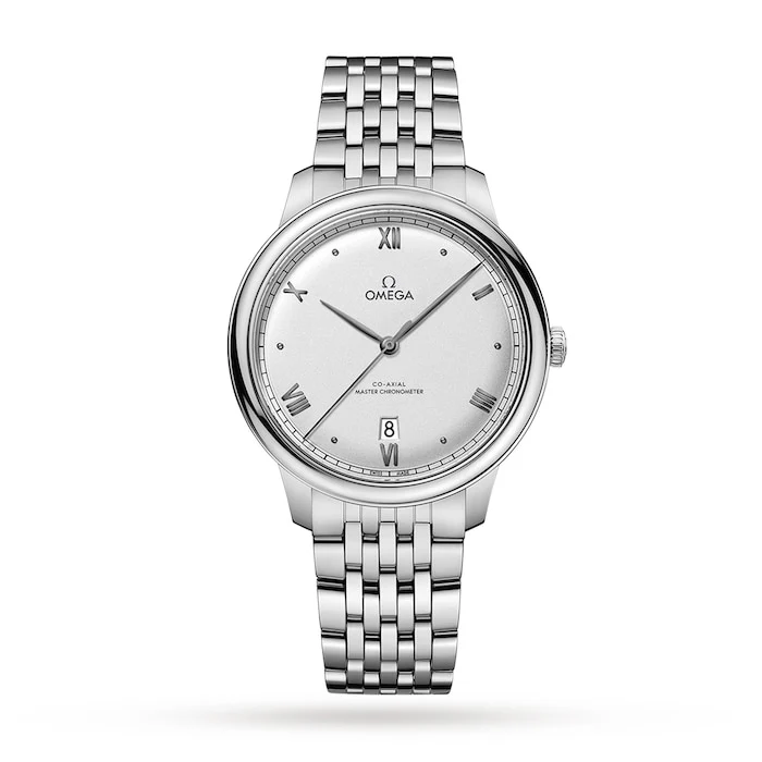 Omega Automatic 40mm Men’s Watch with Silver Material Dial, Stainless Steel Case & Bracelet, 30m Water Resistant / O43410402002001
