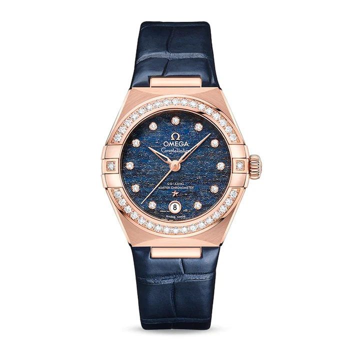 Omega Constellation Co-Axial Master Chronometer 29mm Ladies Watch Blue Luxury Watch  O13158292099006