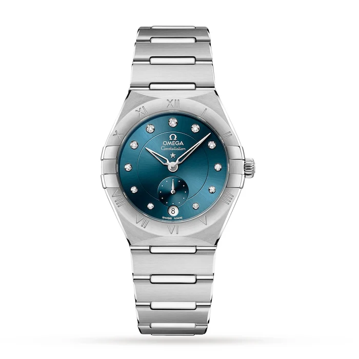 Omega Constellation Co-Axial Master Chronometer Small Seconds 34mm Ladies Watch Luxury Watch O13110342053001