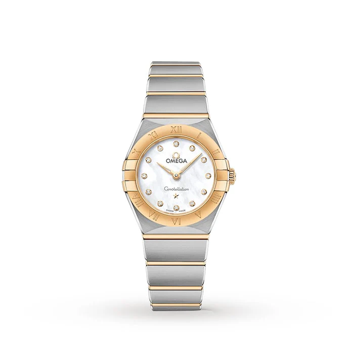 Omega Constellation Manhattan 25mm Ladies Watch Luxury Watch Swiss Made High Precision Movement  O13120256055002