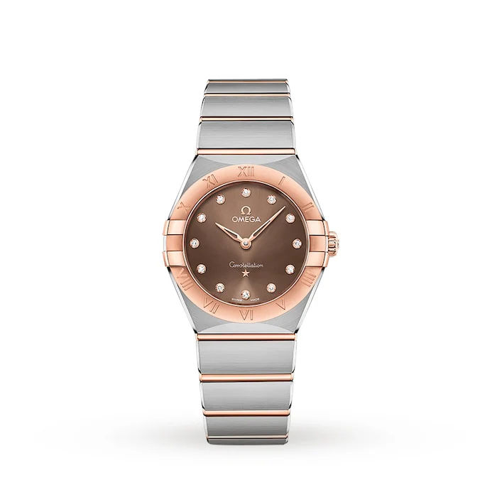 Omega Constellation Manhattan 28mm Ladies Watch Luxury Watch Swiss Made High Precision Movement O13120286063001