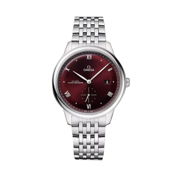 Omega De Ville Prestige 41mm Mens Luxury Watch Red O43410412011001