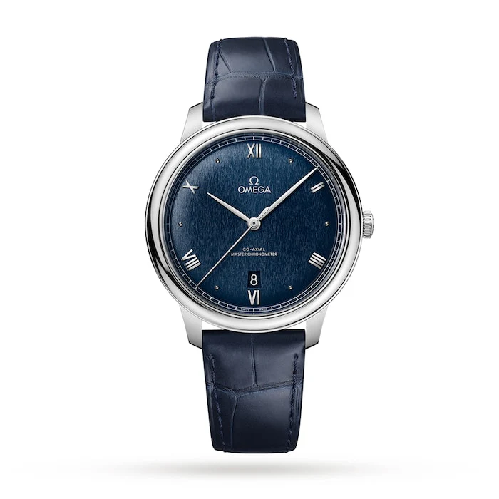 Omega De Ville Prestige Co-Axial Master Chronometer 40mm Mens Luxury Watch Blue O43413402003001