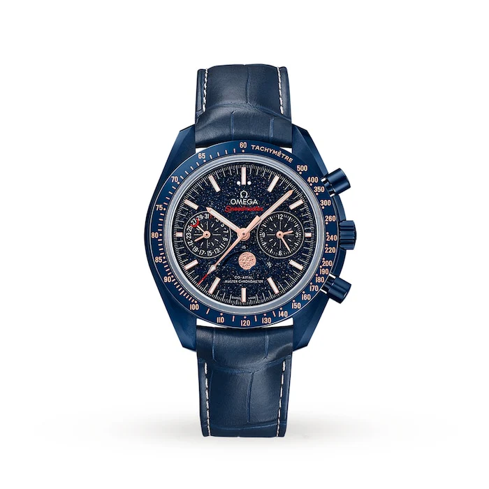 Omega Heritage Automatic 25mm Men’s Watch with Blue Material Dial, Ceramic Case, 50m Water Resistant / O30493445203002