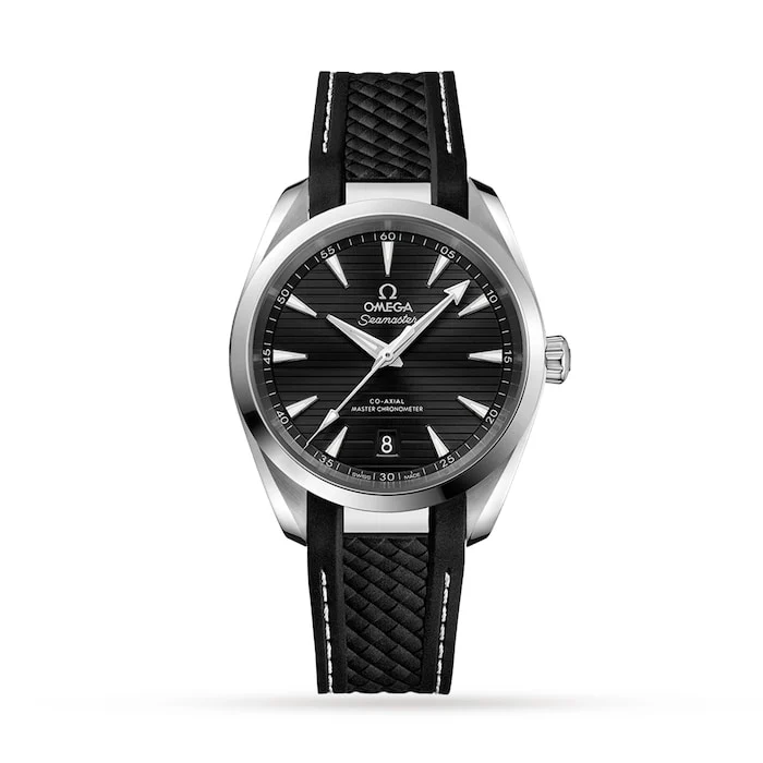 Omega Heritage Automatic 38mm Men’s Watch with Black Material Dial, Stainless Steel Case, 150m Water Resistant / O22012382001001