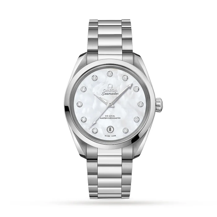 Omega Heritage Automatic 38mm Men’s Watch with Material Dial, Stainless Steel Case & Bracelet, 150m Water Resistant / O22010382055001