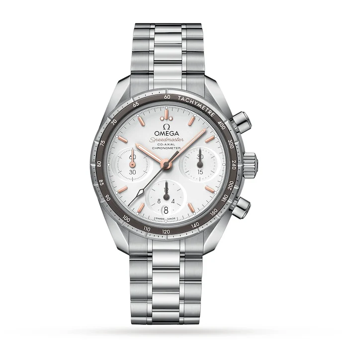 Omega Heritage Automatic 38mm Men’s Watch with Silver Material Dial, Stainless Steel Case & Bracelet, 100m Water Resistant / O32430385002001