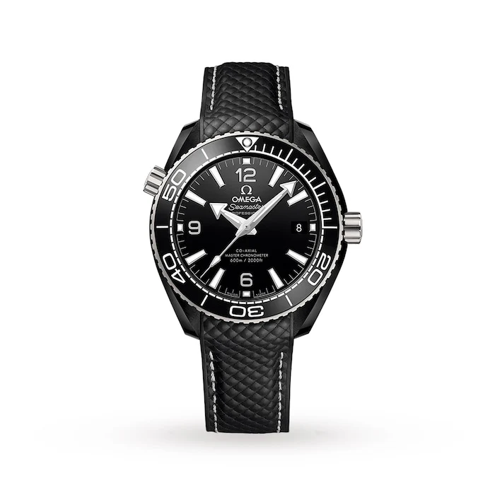 Omega Heritage Automatic 40mm Men’s Watch with Black Material Dial, Ceramic Case, 600m Water Resistant / O21592402001001