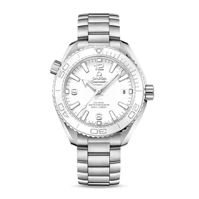 Omega Heritage Automatic 40mm Men’s Watch with White Material Dial, Stainless Steel Case & Bracelet, 600m Water Resistant / O21530402004001
