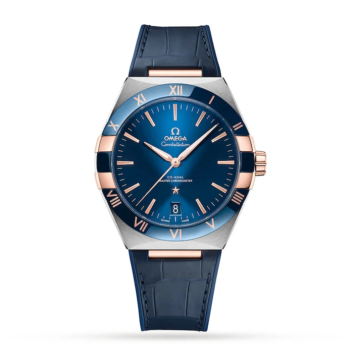 Omega Heritage Automatic 41mm Men’s Watch with Blue Material Dial, Stainless Steel Case, 50m Water Resistant / O13123412103001