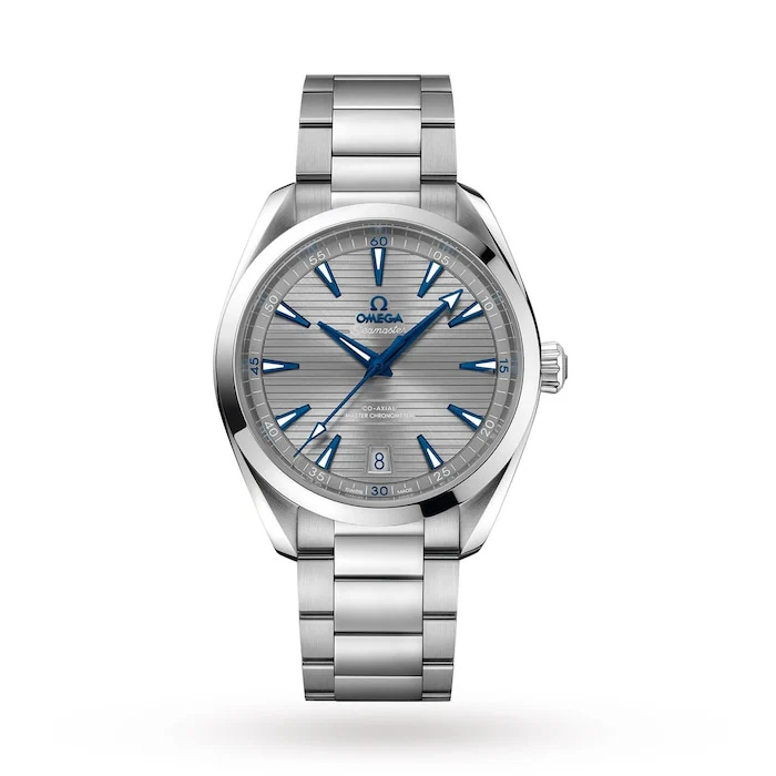 Omega Heritage Automatic 41mm Men’s Watch with Grey Material Dial, Stainless Steel Case & Bracelet, 150m Water Resistant / O22010412106001