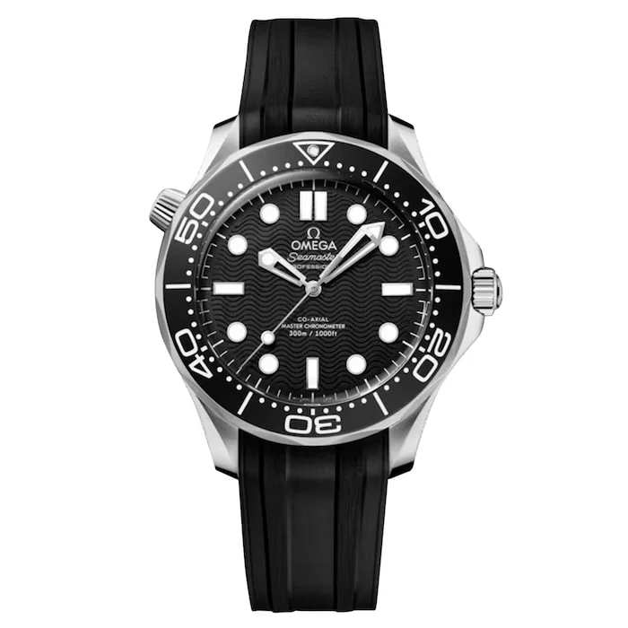 Omega Heritage Automatic 42mm Men’s Watch with Black Material Dial, Stainless Steel Case, 300m Water Resistant / O21032422001003