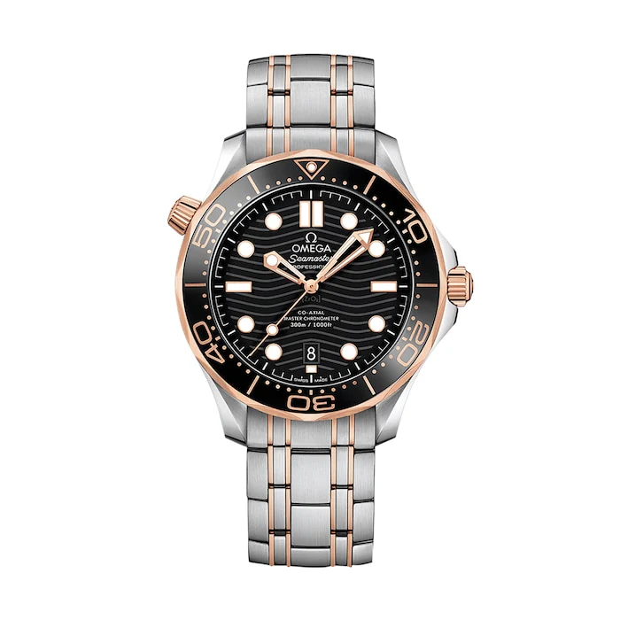 Omega Heritage Automatic 42mm Men’s Watch with Black Material Dial, Stainless Steel Case & Bracelet, 300m Water Resistant / O21020422001001