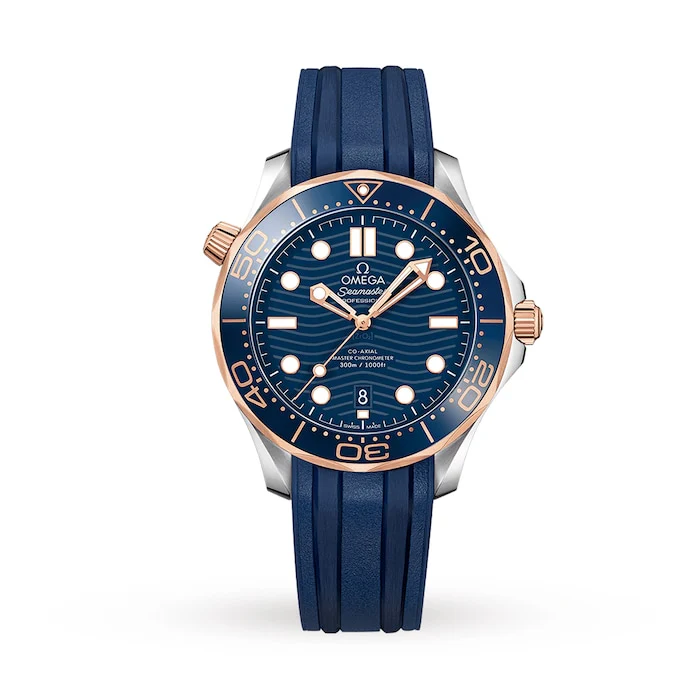 Omega Heritage Automatic 42mm Men’s Watch with Blue Material Dial, Stainless Steel Case, 300m Water Resistant / O21022422003002
