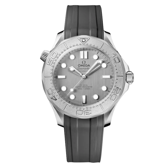 Omega Heritage Automatic 42mm Men’s Watch with Grey Material Dial, Stainless Steel Case, 300m Water Resistant / O21032422006002