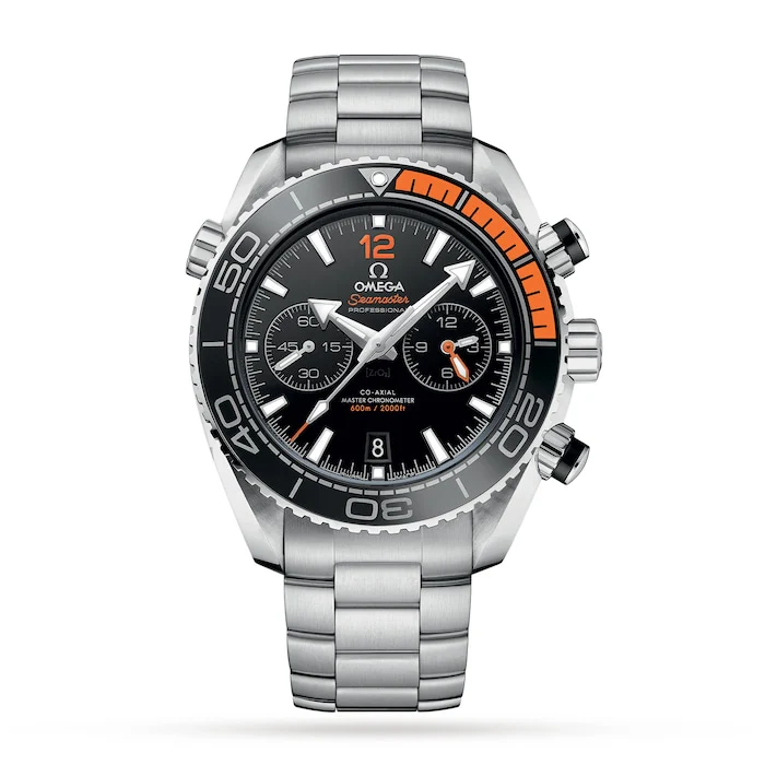 Omega Heritage Automatic 45mm Men’s Watch with Black Material Dial, Stainless Steel Case & Bracelet, 600m Water Resistant / O21530465101002